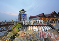 Malasia Viajes | Pescado fresco, Malacca Malasia Viajes | Puesto de pescado fresco en Malaca