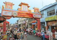 Malasia Viajes | Malacca, Jonker Walk Mercado del Jonker Walk en Malacca
